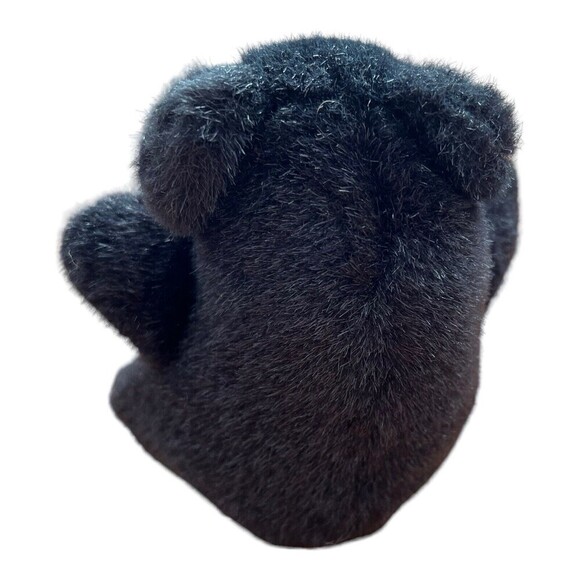 Teddy Bear 2000 Stuffed Animal Plush‎ 6” Black New Year’s Day - Picture 3 of 4